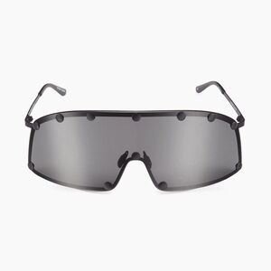 Rick Owens black Shielding sunglasses